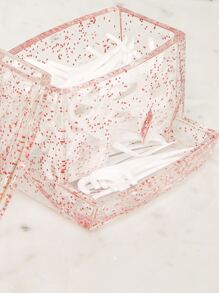 SHEIN Palillos de dientes BASIC LIVING-Blancos de 30 unidades - Blanco - Ver 3