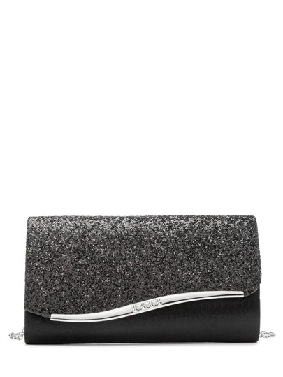 Glamorous, Elegant, Exquisite, Quiet Luxury Sequin, Stylish, Luxury, Shiny Metal Decor Glitter Evening Bag For Party Girl, Woman, Bride Perfect for Party, Wedding, Prom, Dinner/Banquet, For Cocktail