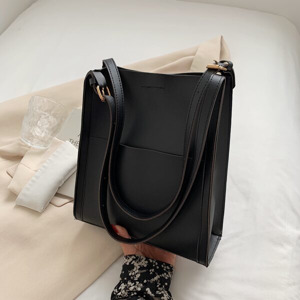 

Minimalist Square Bag, Black