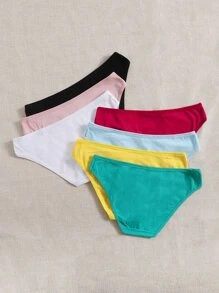 7pack Letter Graphic Panty - Multicolor - View 2