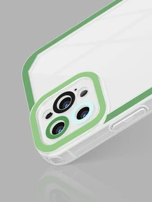 Cartoon Dinosaur Phone Case - Clear - View 3