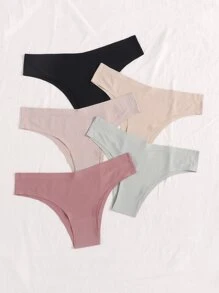 Bộ quần tất liền mạch màu liền mạch 5 mảnh - Nhiều màu - Xem 4