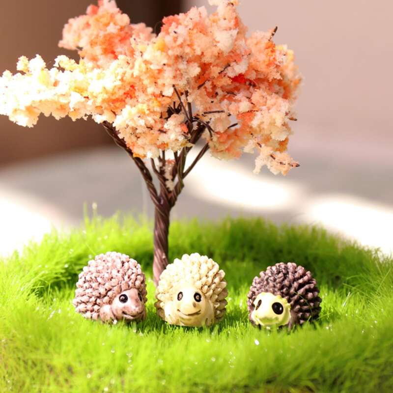 

3pcs Random Color Hedgehog Art Decoration, Multicolor