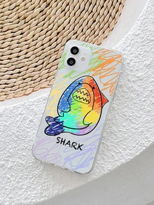 Hộp đựng điện thoại di động đồ họa hoạt hình - Nhiều màu - Xem 4