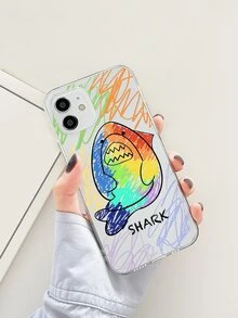 Hộp đựng điện thoại di động đồ họa hoạt hình - Nhiều màu - Xem 7