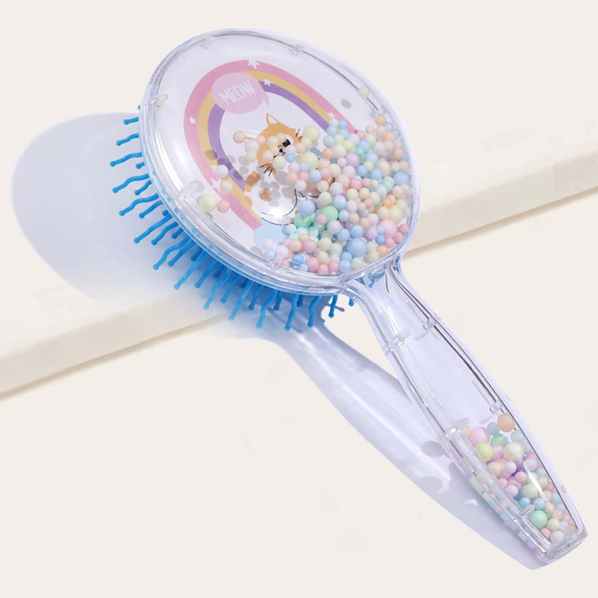 

Cartoon Graphic Hair Brush, Blue