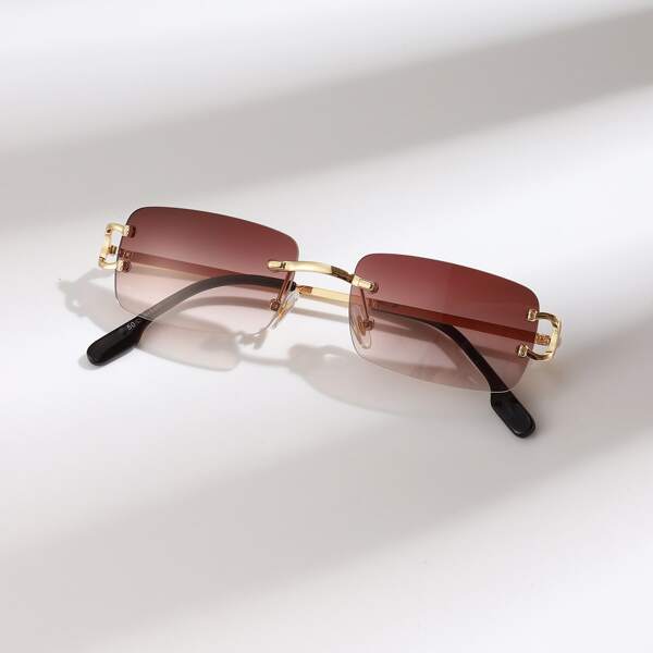 

Square Rimless Sunglasses