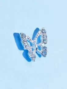 10 件蝴蝶形美甲装饰 DIY 指甲饰品 美甲宝石 美甲用品 指甲