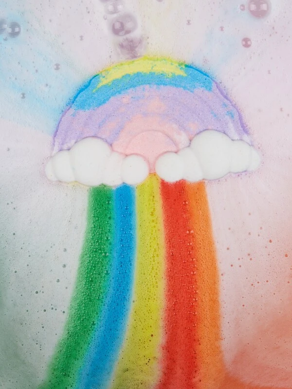 Neefty rainbow bath bomb