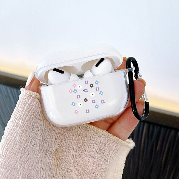 

Flower Pattern Case For, Clear