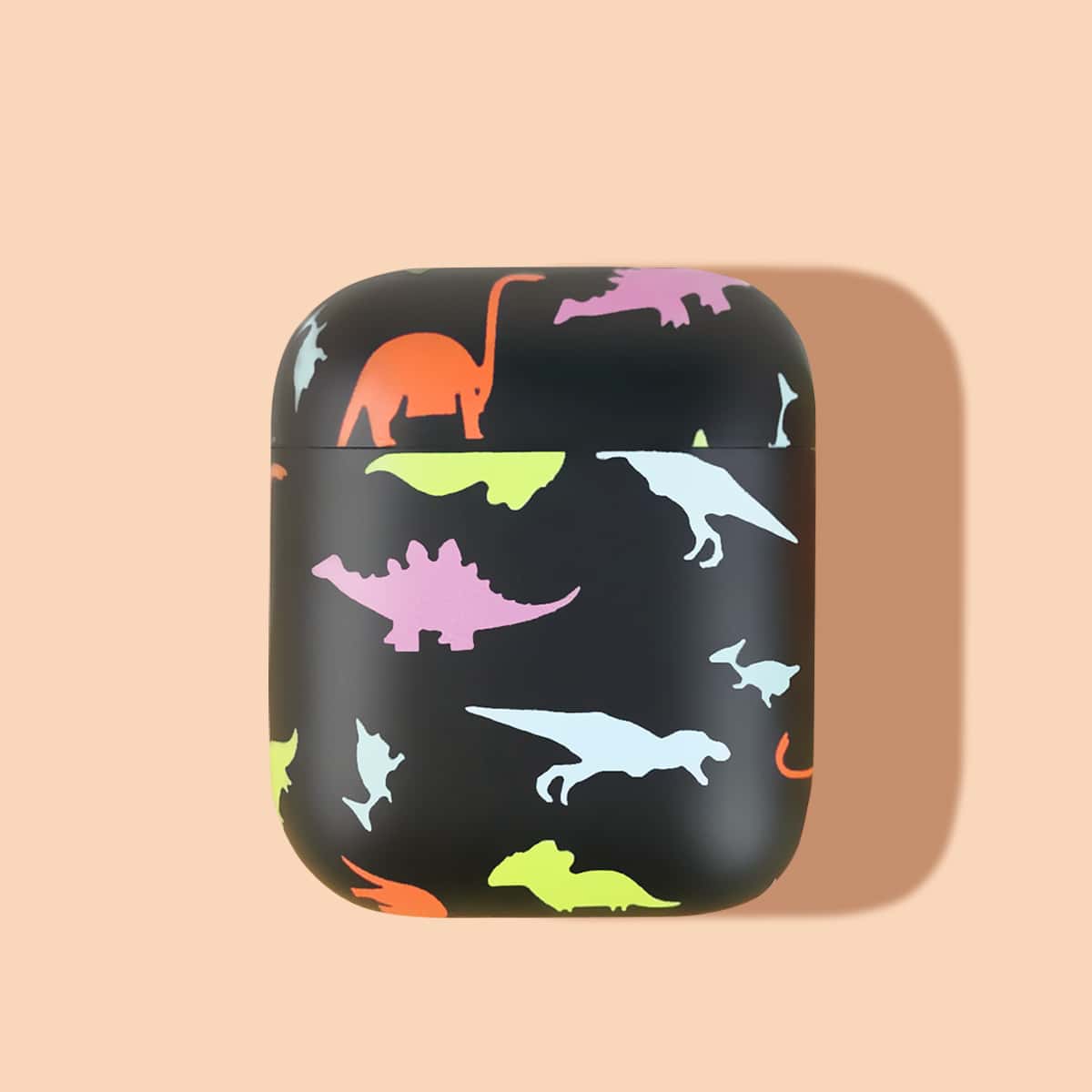 

Cartoon Dinosaur Pattern Case For Airpods, Multicolor