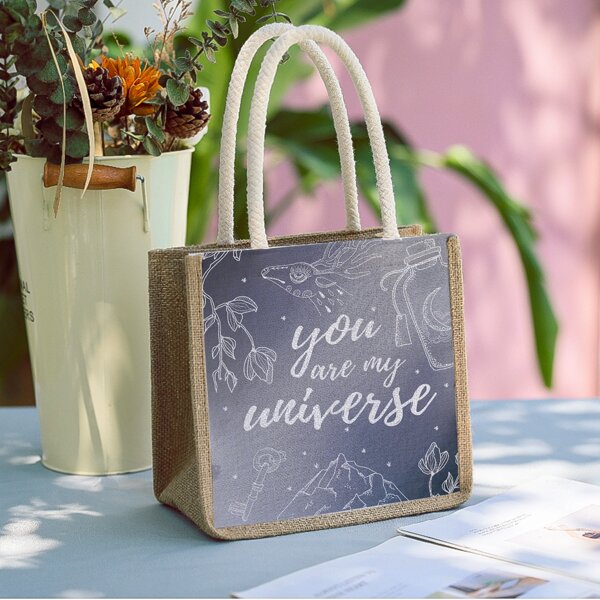 

Letter Graphic Shoulder Bag, Purple