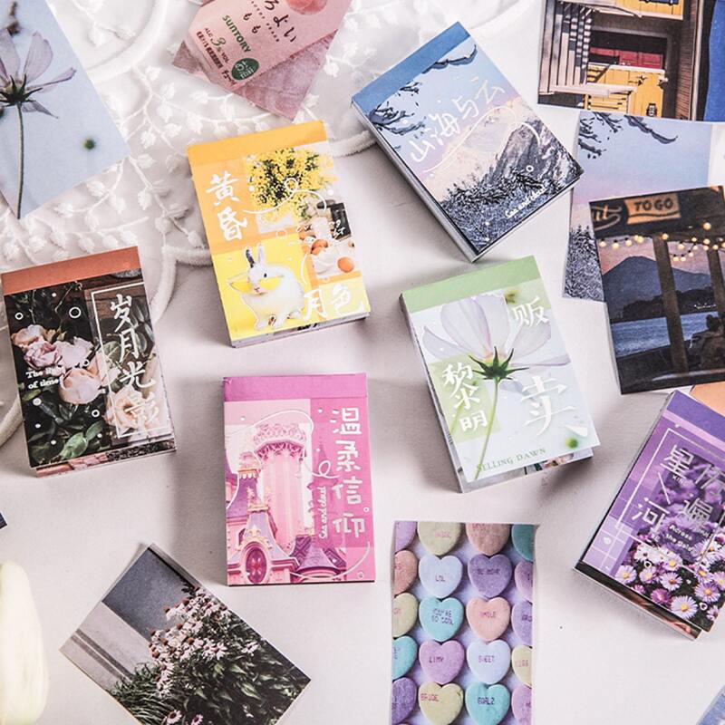 

1pc Random Pattern Material Book, Multicolor