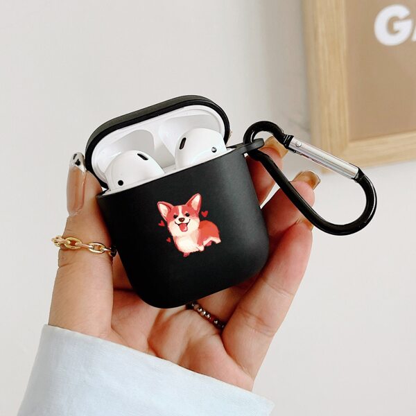 

Чехол для Airpods с принтом собаки, Чёрный