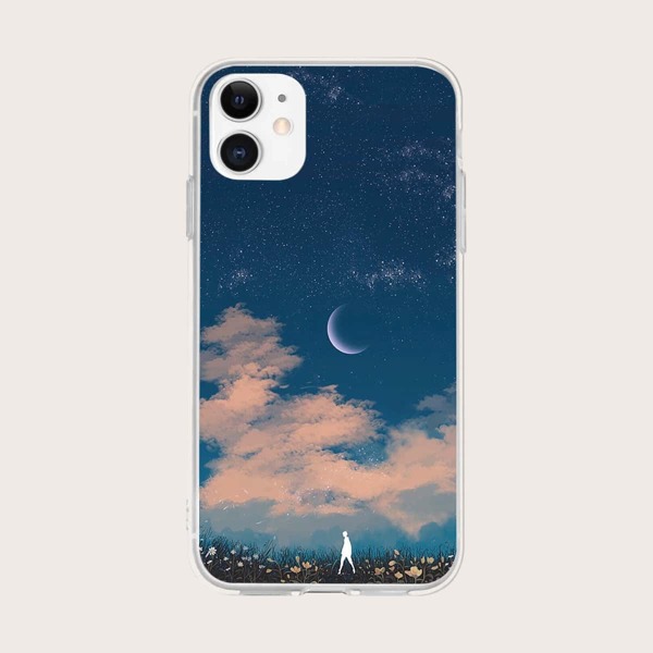 

Sky Painted Phone Case, Multicolor