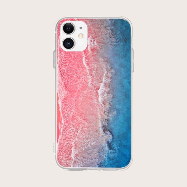 

Sea Wave Pattern Phone Case, Multicolor
