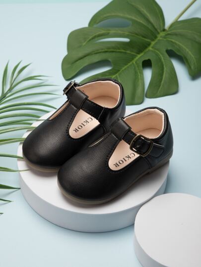 Toddler Girls Buckle Detail Flats