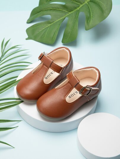 Toddler Girls Buckle Detail Flats