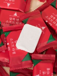 20pcs Compression Face Towel,Portable Compression Square Towel Suitable For Travel, Home, Camping, Outdoor - White - View 5