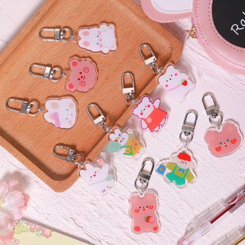 

1pc Random Cartoon Keychain, Multicolor