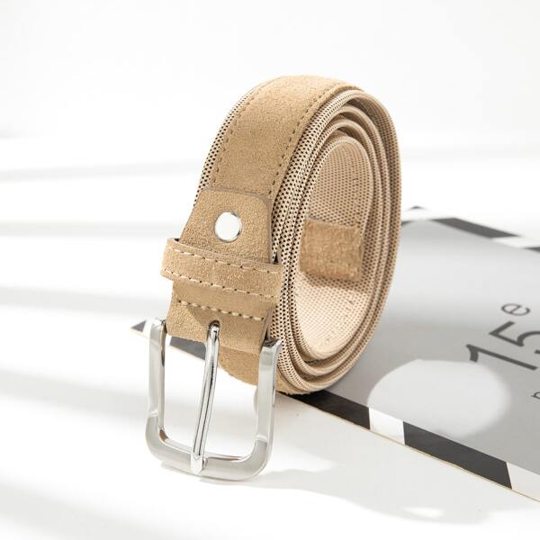 

Men Simple Belt, Brown