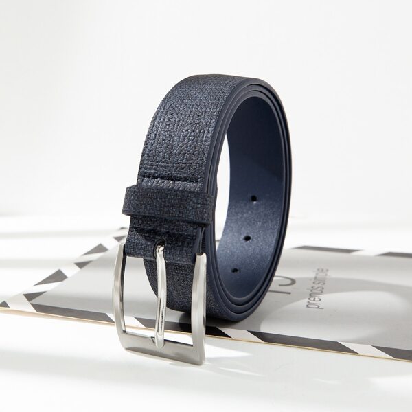 

Men Simple Belt, Royal blue
