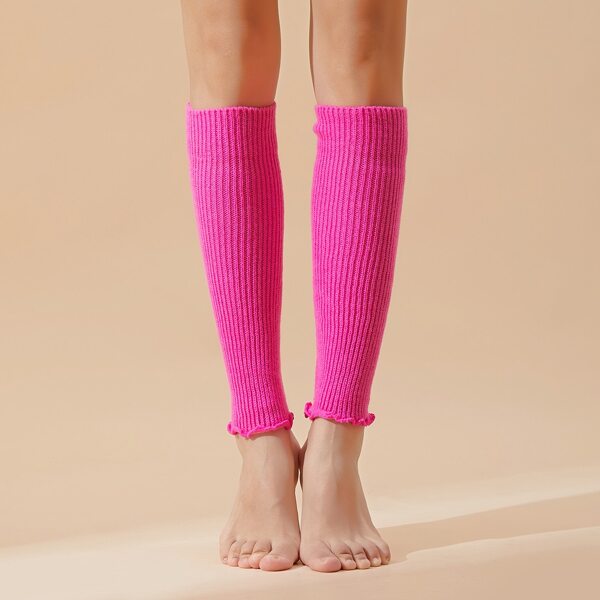 

Knit Leg Warmers, Hot pink