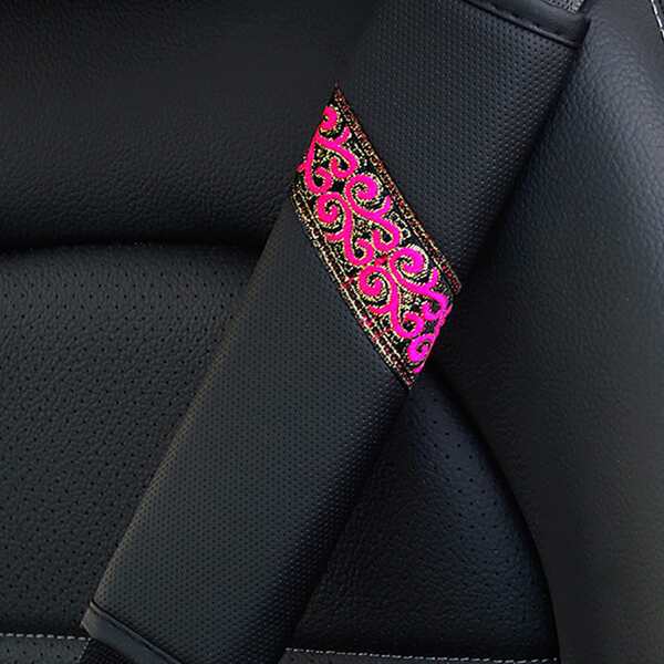 

Car Seat Belt Pad, Hot pink
