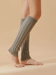 Polaina tejida - Gris - Ver 2