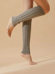 Polaina tejida - Gris - Ver 4