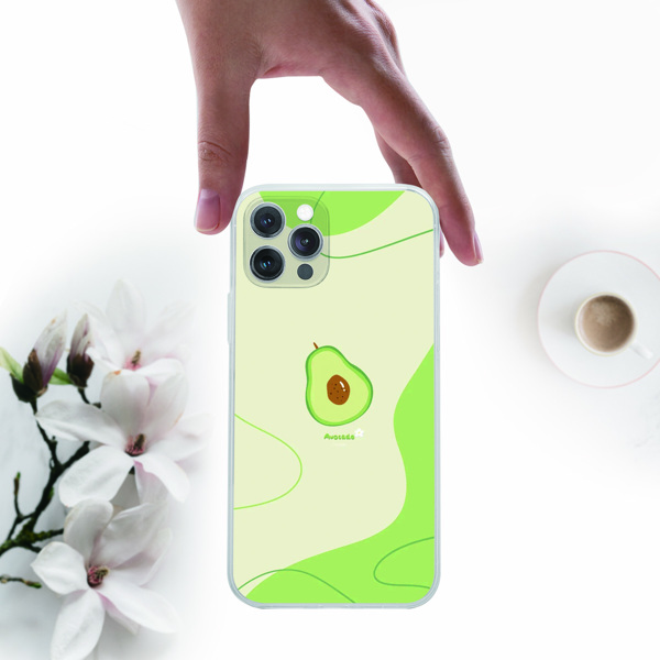 

Cartoon Fruit Phone Case, Green