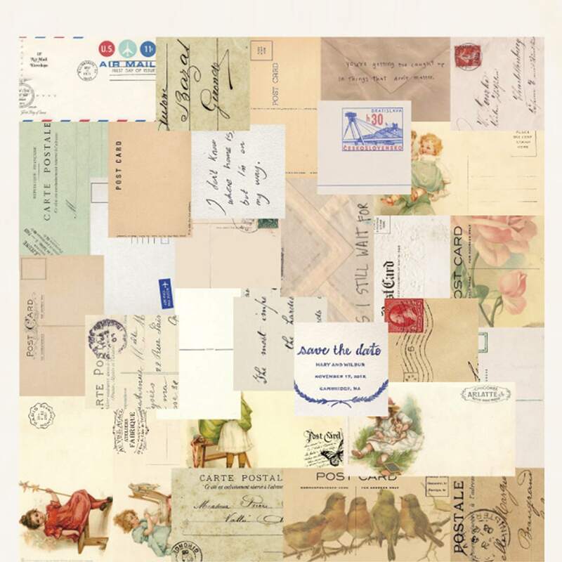 

60pcs Mixed Pattern Material Paper, Multicolor