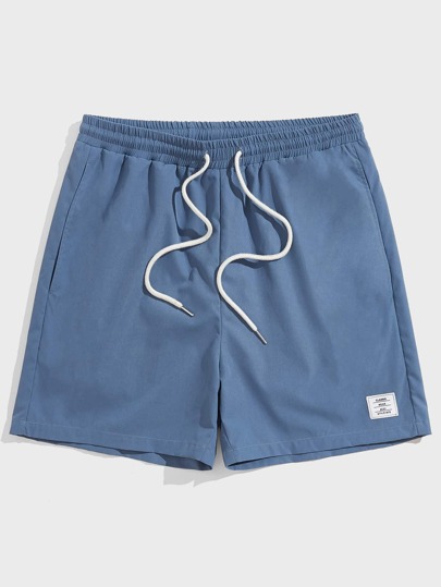 shein mens drawstring shorts