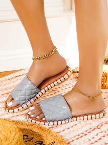 Dép bệt Nữ - Xám - Xem 2