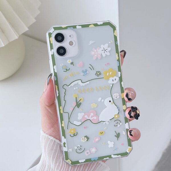 

Cartoon Duck Phone Case, Multicolor