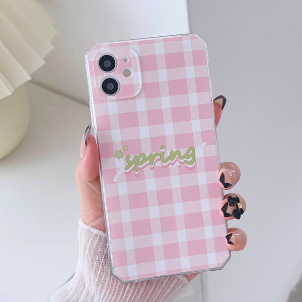 

Gingham Phone Case, Multicolor