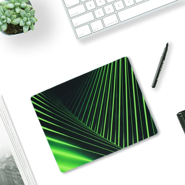 

Laser Pattern Mouse Pad, Multicolor