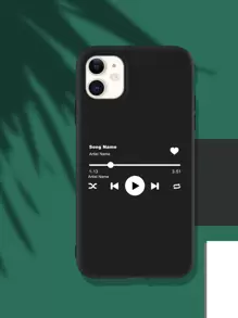 Vỏ điện thoại máy nghe nhạc - màu đen - Xem 2