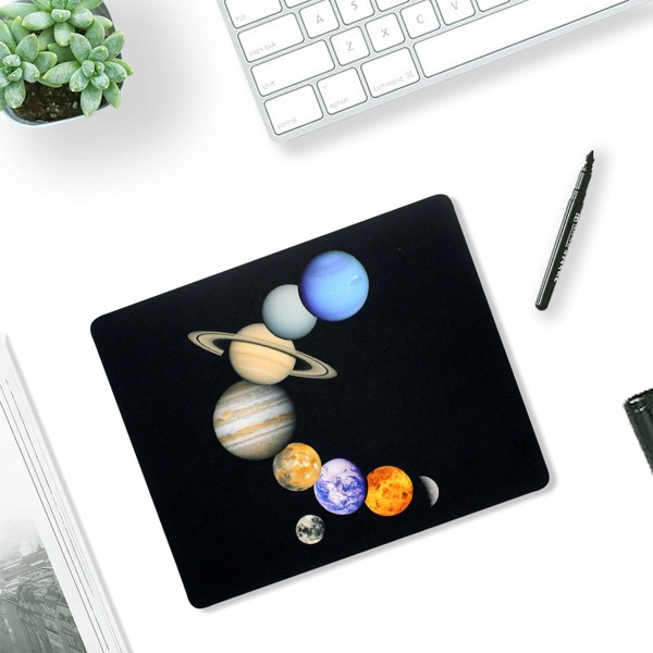 

Planet Pattern Mouse Pad, Multicolor