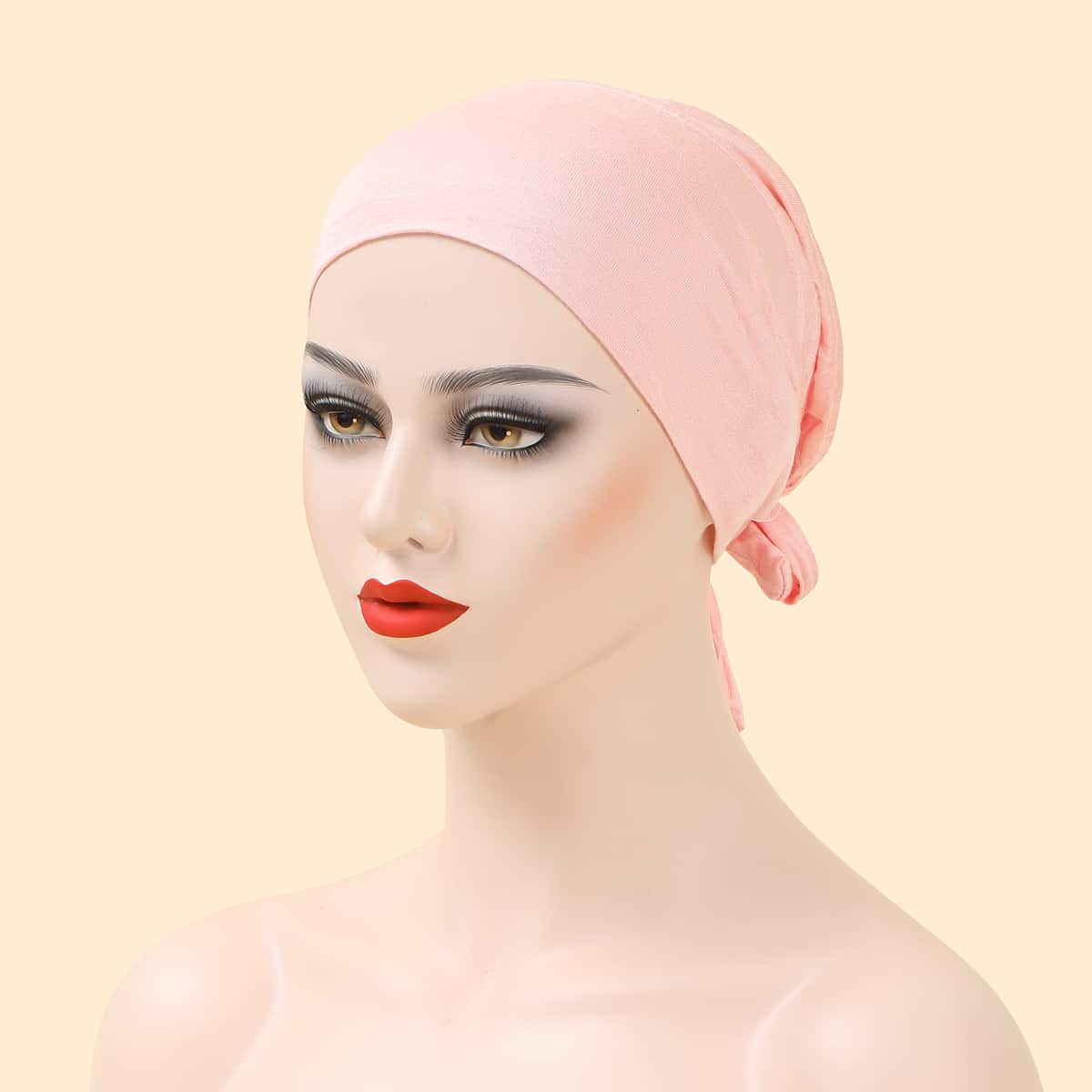 

1pc Solid Hat, Pink