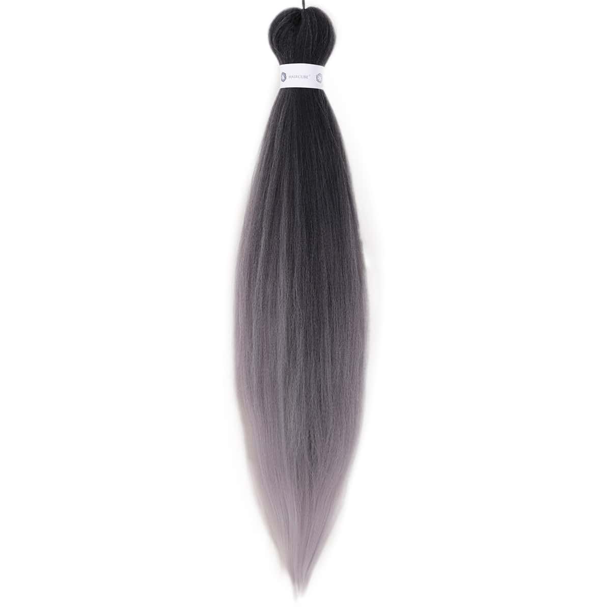 

Ombre Long Straight Hairpiece, Grey