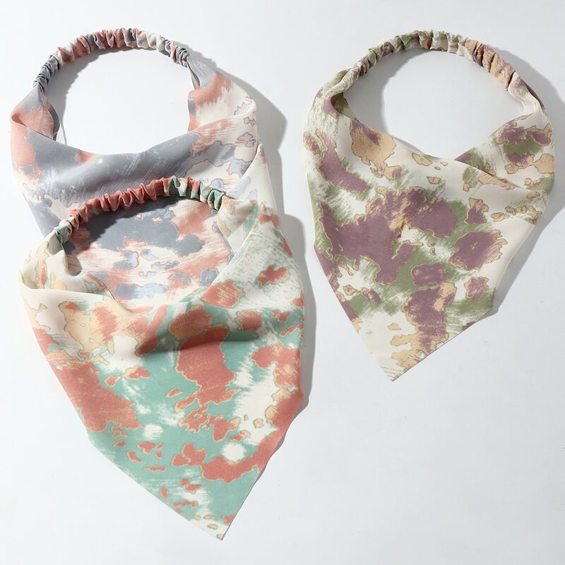 

3pcs Graphic Hair Band, Multicolor