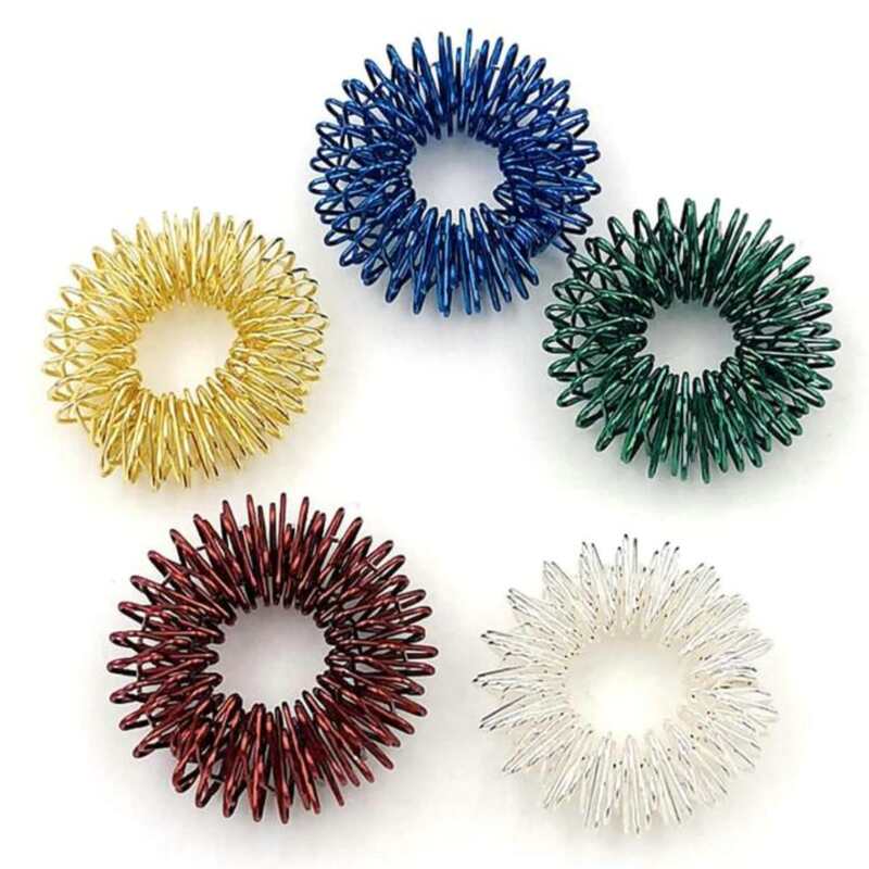 

3pcs Random Color Finger Ring, Multicolor