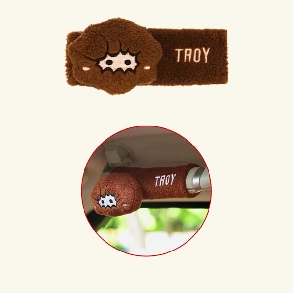 

Car Roof Handle Cover, Brown