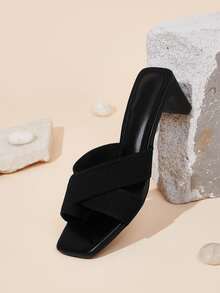 Cuccoo Heeled Sandals - màu đen - Xem 2