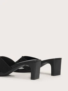 Cuccoo Heeled Sandals - màu đen - Xem 6