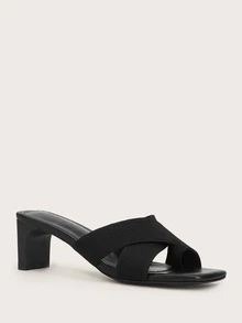 Cuccoo Heeled Sandals - màu đen - Xem 7