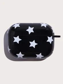 Vỏ hình sao tương thích với AirPods - màu đen - Xem 4