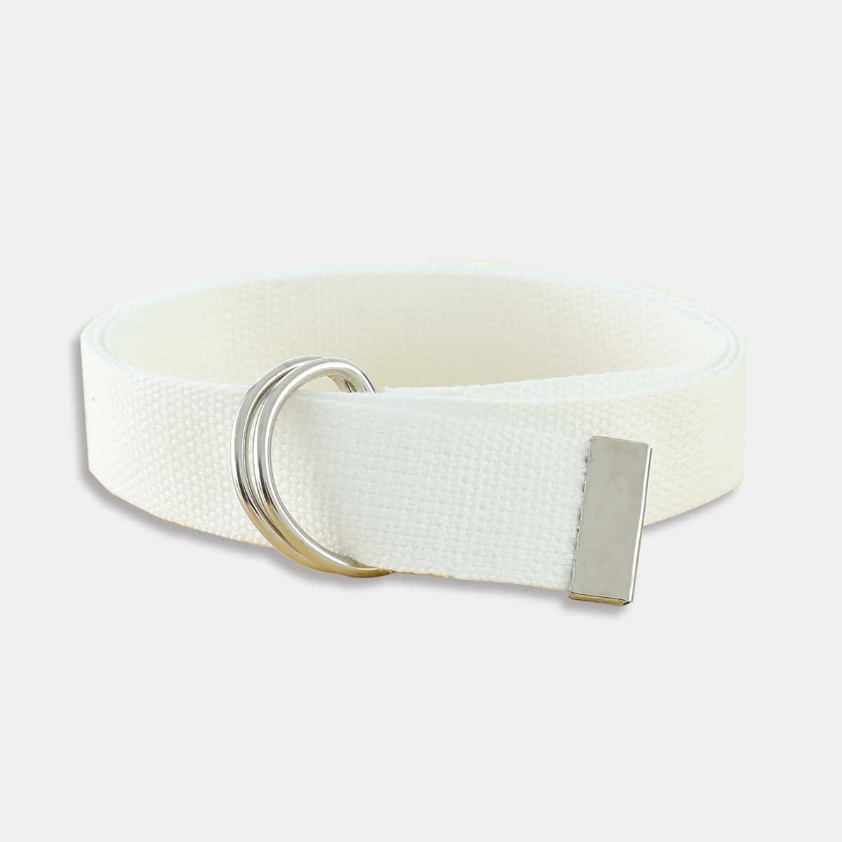 

1pc Solid Tape Belt, White
