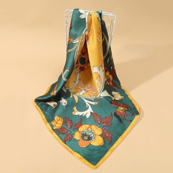 

Flower Print Bandana, Multicolor